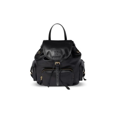 MIU MIU LEATHER BACKPACK 5BZ042 (29.5*25*12.5cm)